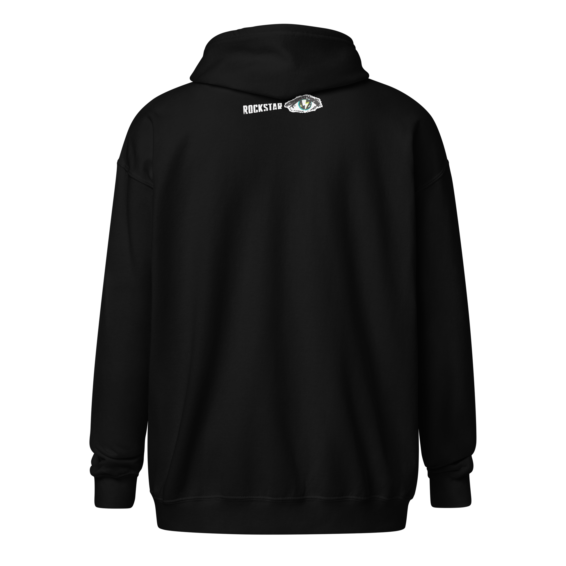 Rockstar Unisex Hoodie - Zip Hoodie | Black, Grey, Snug Fit Rockstar Unisex Hoodie - Zip Hoodie | Black, Grey, Snug Fit